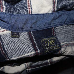 XL Red, White & Blue Flannel